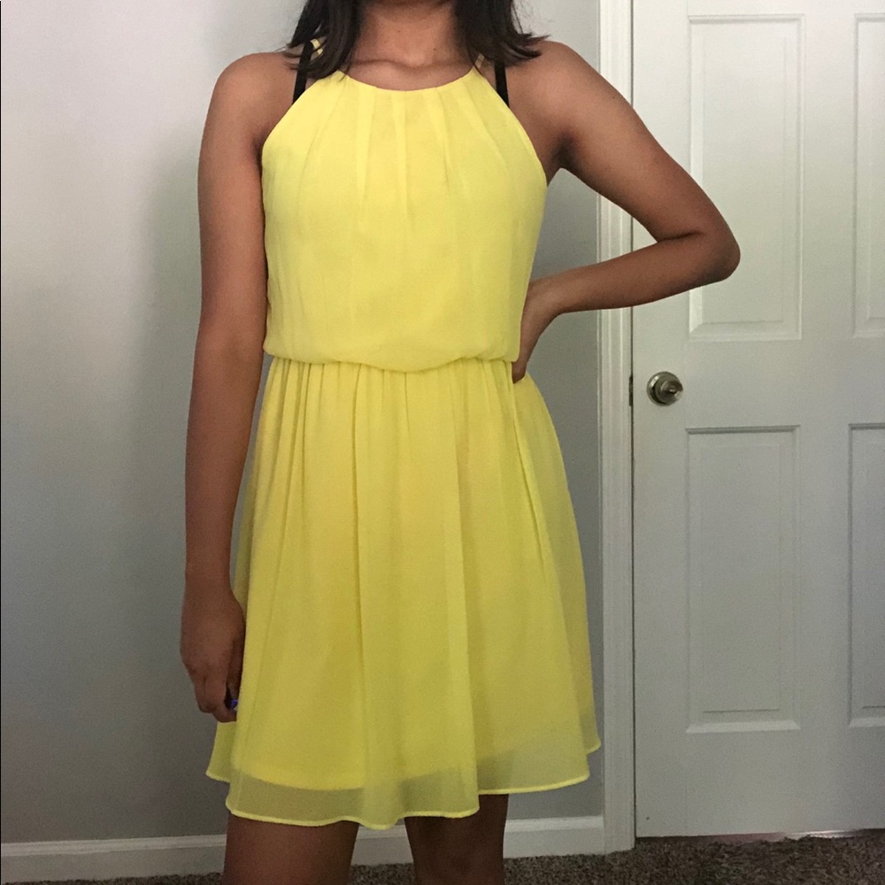 Yellow dress